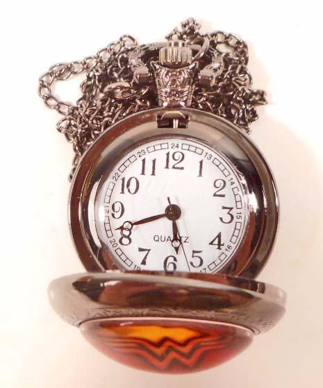 WONDER WOMAN POCKET WATCH W/ CHAIN