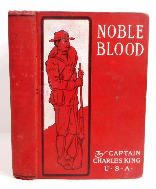 ANTIQUE 1896 "NOBLE BLOOD" HARDCOVER BOOK