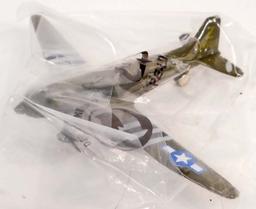 SMALL DIE CAST AIRPLANE WAR PLANE - MINT IN PACKAGE