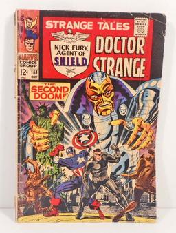 VINTAGE 1967 STRANGE TALES #161 COMIC BOOK - 12 CENT COVER