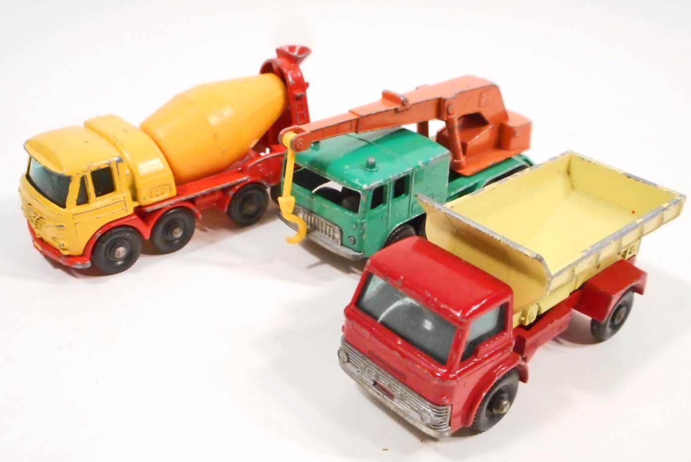 LOT OF 3 VINTAGE LESNEY MATCHBOX TOY VEHICLES