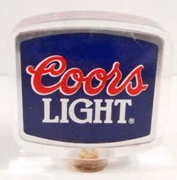 VINTAGE COORS LIGHT BEER ADVERTISING TAP HANDLE