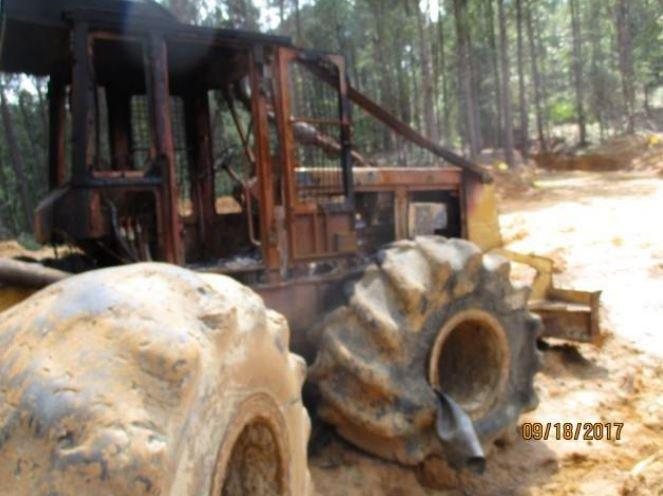 Insurance Claim: 1997 John Deere 648G Grapple Skidder