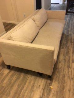 Insurance Claim: West Elm Sofa