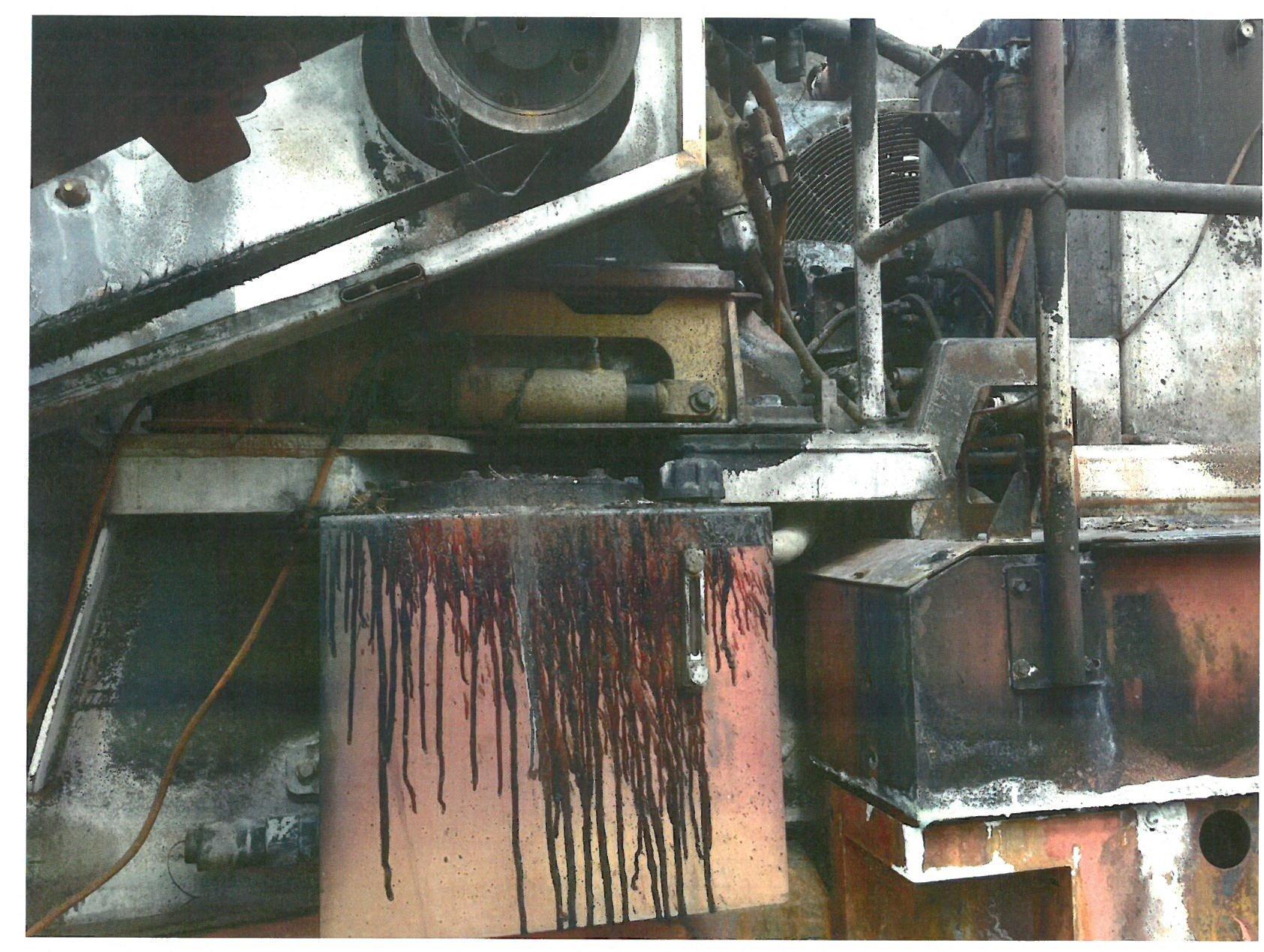 2008 Vermeer Horizontal Grinder fire loss