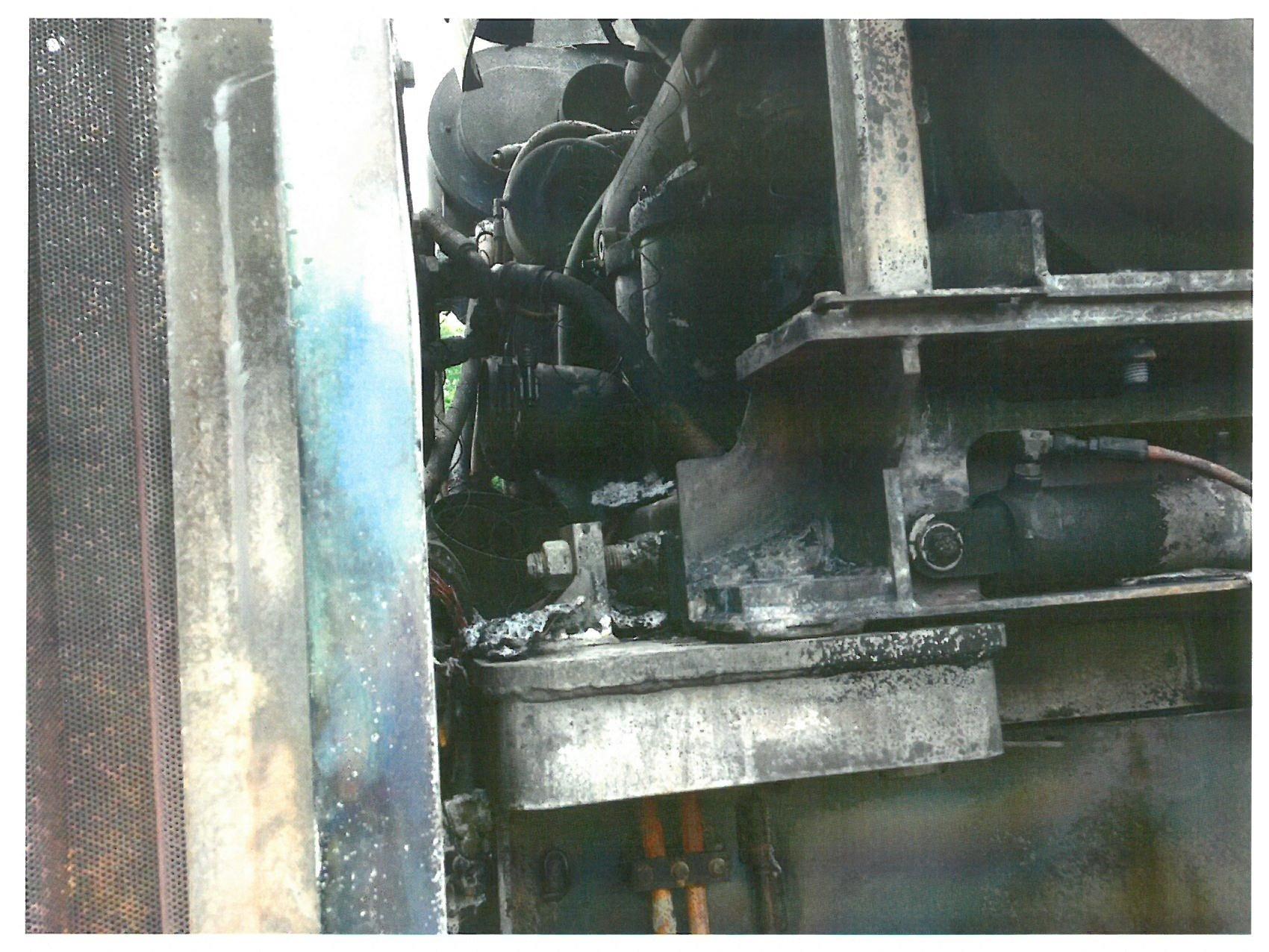 2008 Vermeer Horizontal Grinder fire loss