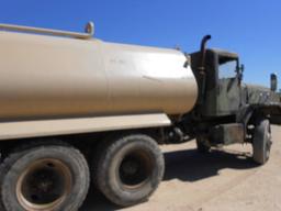 1993 Army Water Truck 2500 Gal