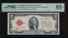 1928D $2 Legal Tender Note PMG 65EPQ