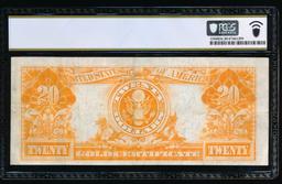 1906 $20 Gold Certificate PCGS 30