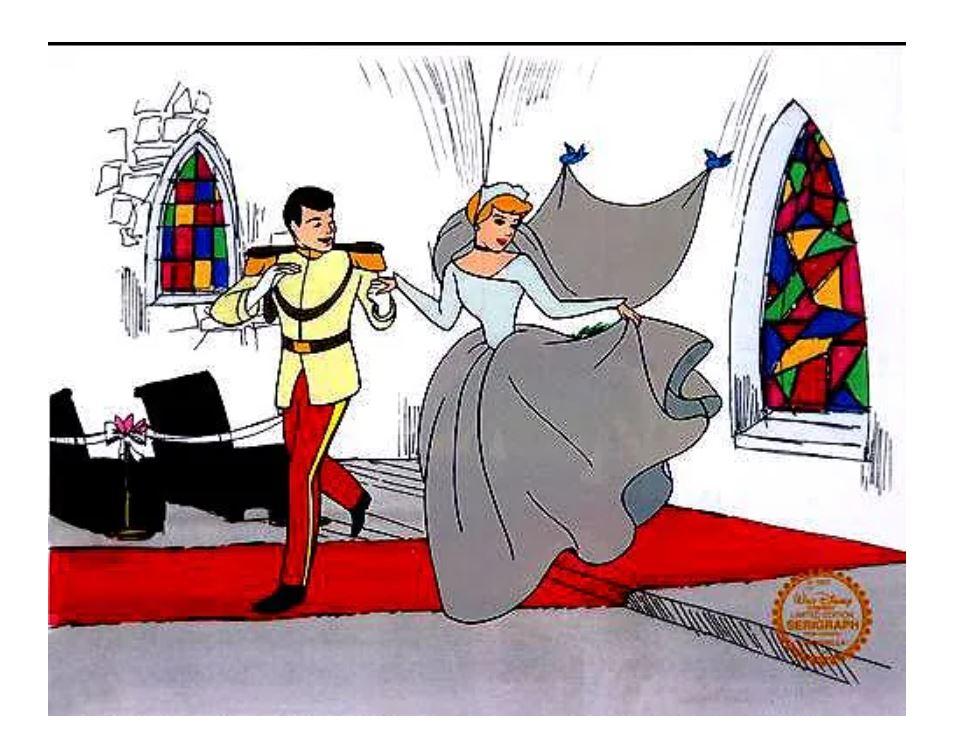 Cinderella Wedding Sericel