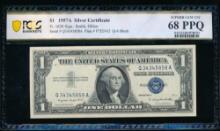 1957A $1 Silver Certificate PCGS 68PPQ
