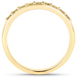 14KT Yellow Gold 0.35ctw Yellow Diamond Ring