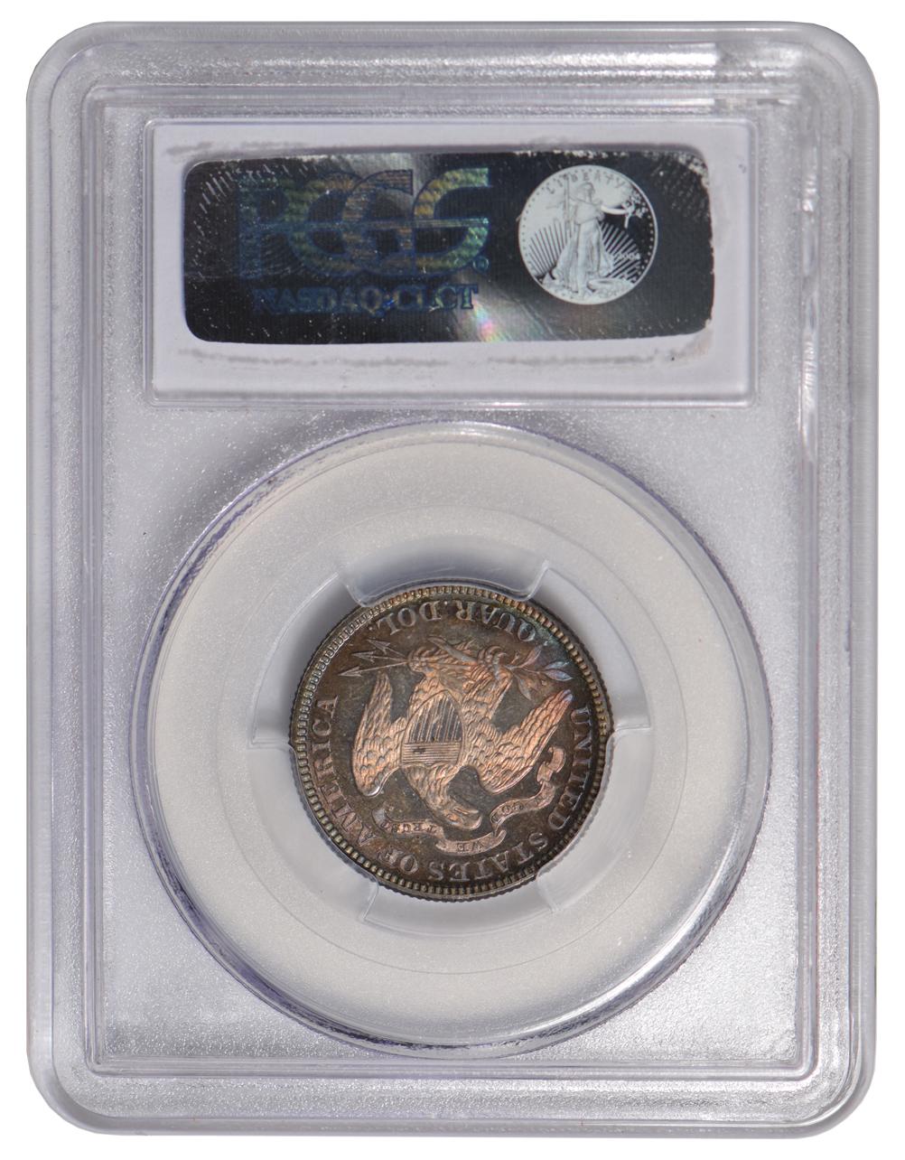 1881 Seated Liberty Quarter PCGS PR66