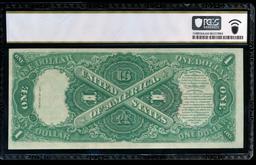 1917 $1 Legal Tender Note PCGS 64