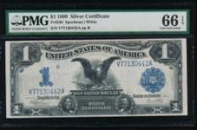 1899 $1 Black Eagle Silver Certificate PMG 66EPQ