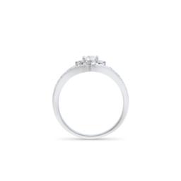 14KT White Gold 0.60ctw Diamond Ring