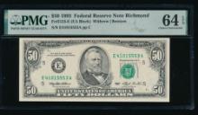 1993 $50 Richmond FRN PCGS 64EPQ