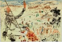 Dali Don Quixote La Mancha Facsimile Signed Limited Edition Giclee