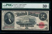 1917 $2 Legal Tender Note PCGS 30EPQ