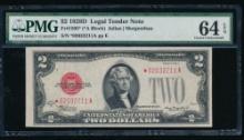 1928D $2 STAR Legal Tender Note PMG 64EPQ