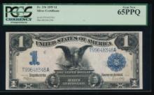 1899 $1 Black Eagle Silver Certificate PCGS 65PPQ