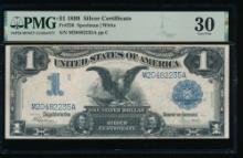 1899 $1 Black Eagle Silver Certificate PMG 30