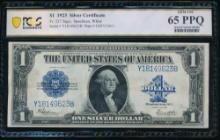 1923 $1 Silver Certificate PCGS 65PPQ