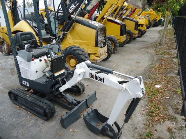 2009 BOBCAT 418 MINI-EXCAVATOR