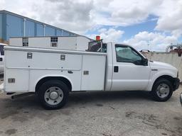 2006 FORD F250 SUPER DUTY MECHANIC TRUCK