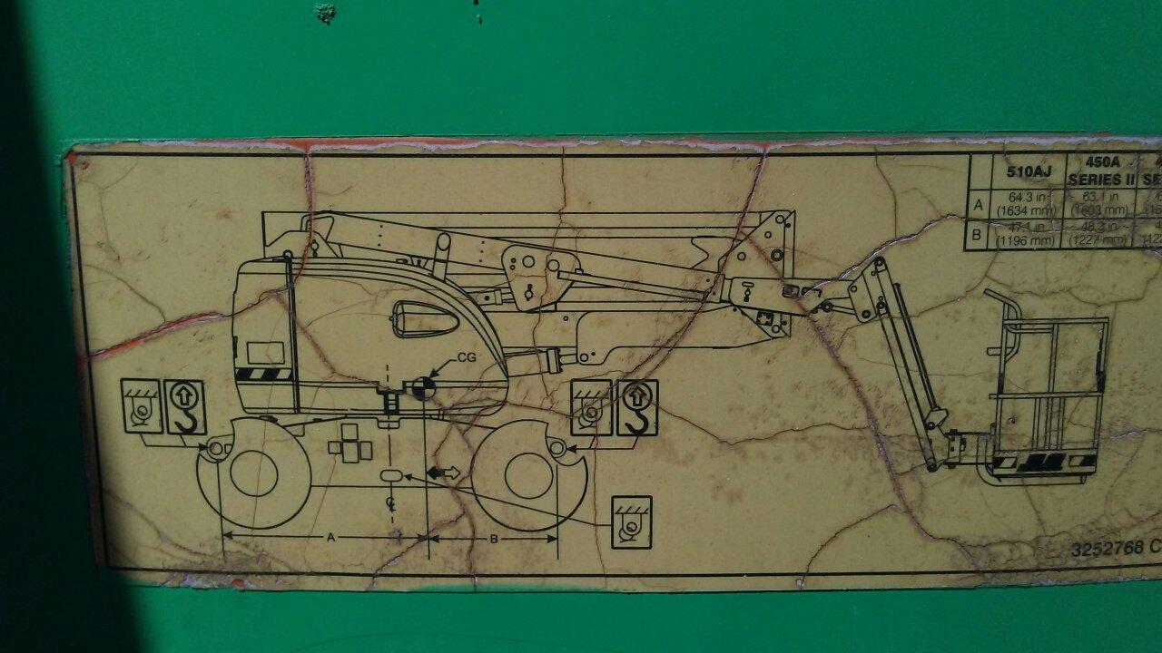 2003 JLG 450AJSII BOOM  LIFT