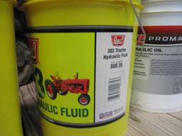 5 GALLON PAIL OF HYDRAULIC OIL, 303