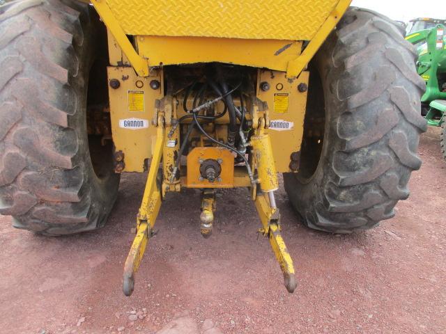 1988 FORD 555B 4WD TRACTOR W/ LDR,