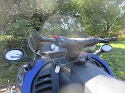 2002 POLARIS 550 SNOWMOBILE,