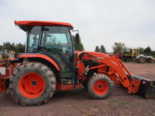 2015 KUBOTA L4060HSTC TR/LDR/HOE, 4WD,