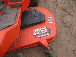 2014 KUBOTA ZD326HL-72 ZERO TURN, 20 HP,