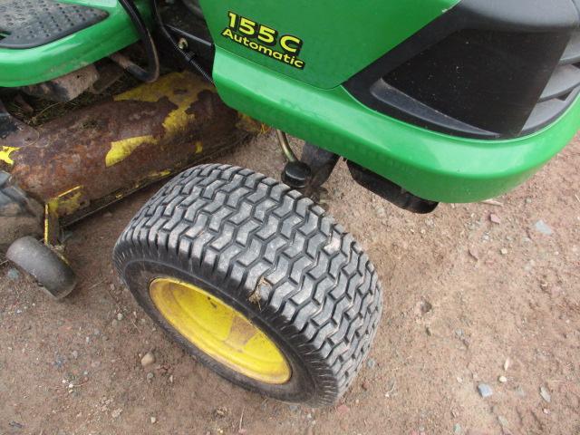 JOHN DEERE 155C LAWN TRACTOR