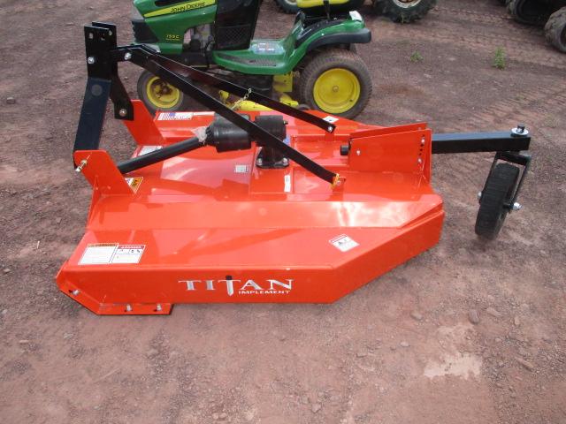 Titan 1205 Rotory Mower s/n 94903