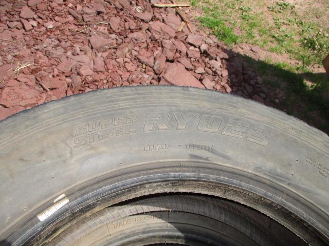 255/70 R 22.5 set of 4 tires