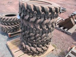 12 x 16.5 SKIDSTEER TIRES 14PLY