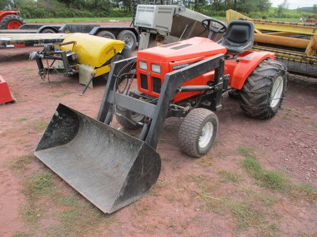 1995 Power King Tractor W/LDR, 4WD
