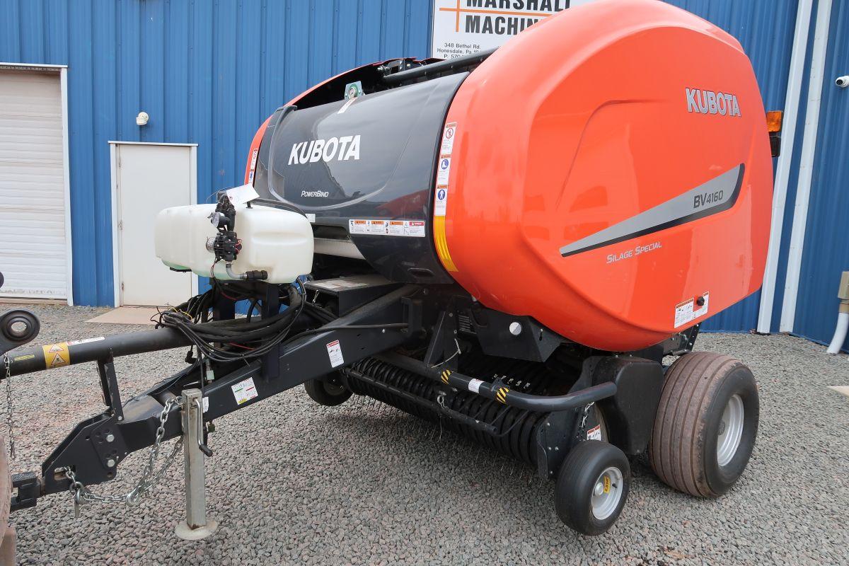 2019 KUBOTA BV4160SS ROUND BALER