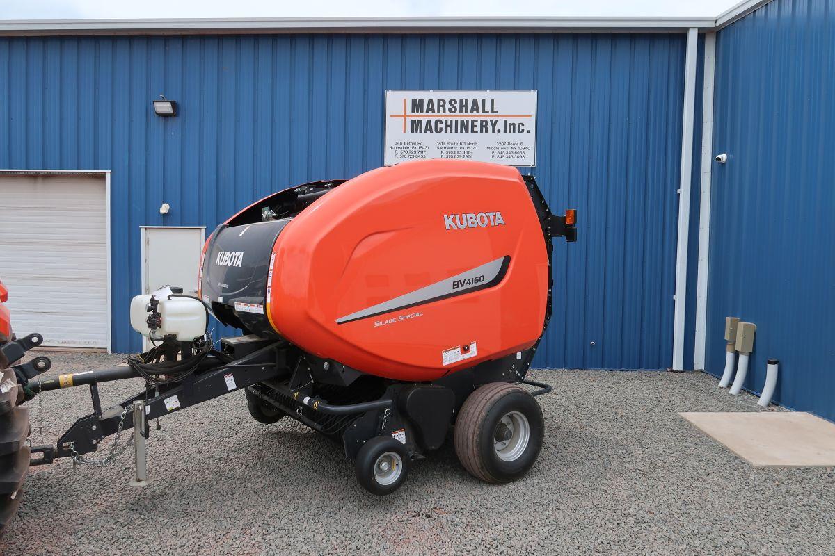 2019 KUBOTA BV4160SS ROUND BALER