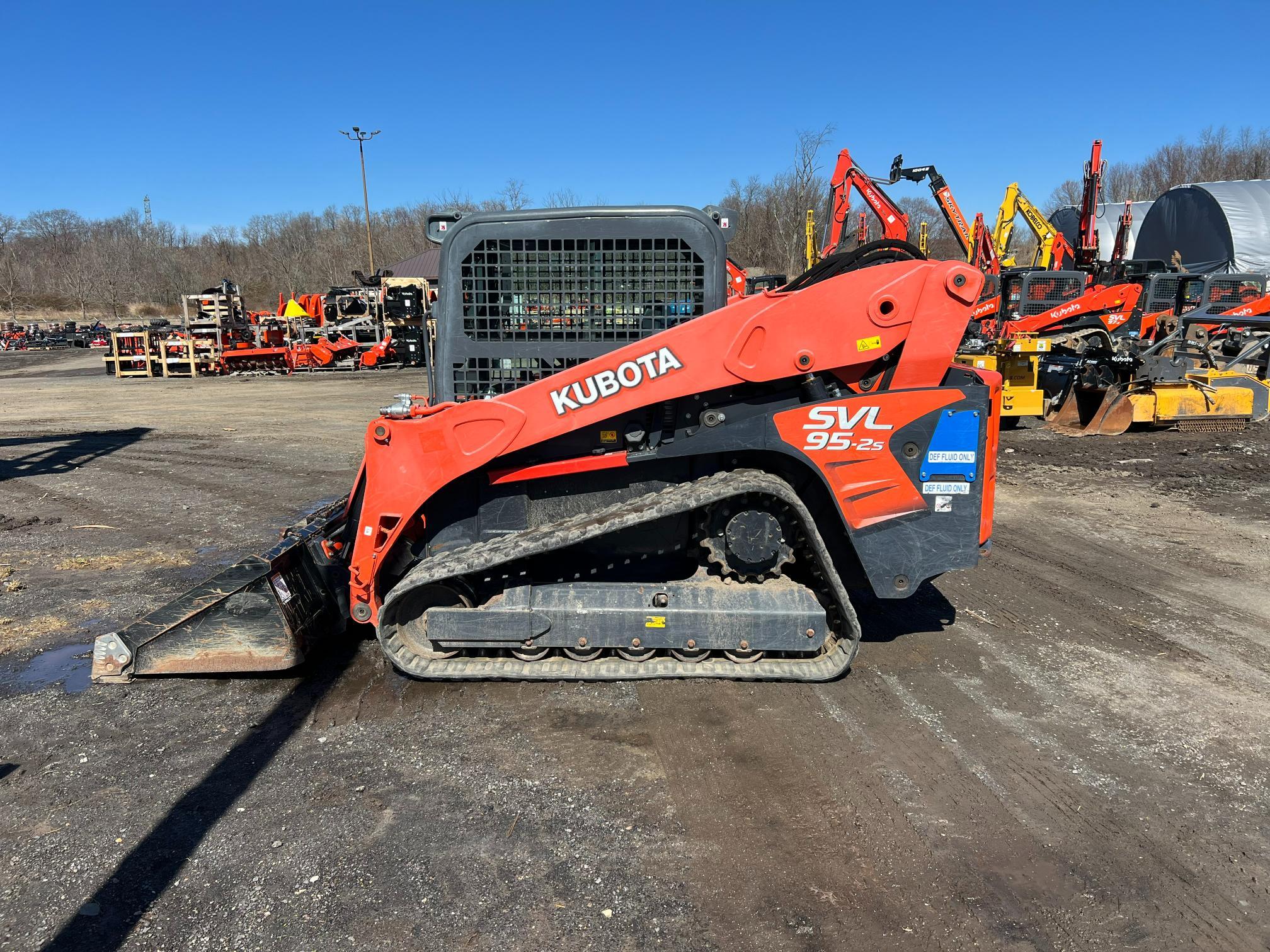 2020 Kubota SVL95-2SHC Skid Steer