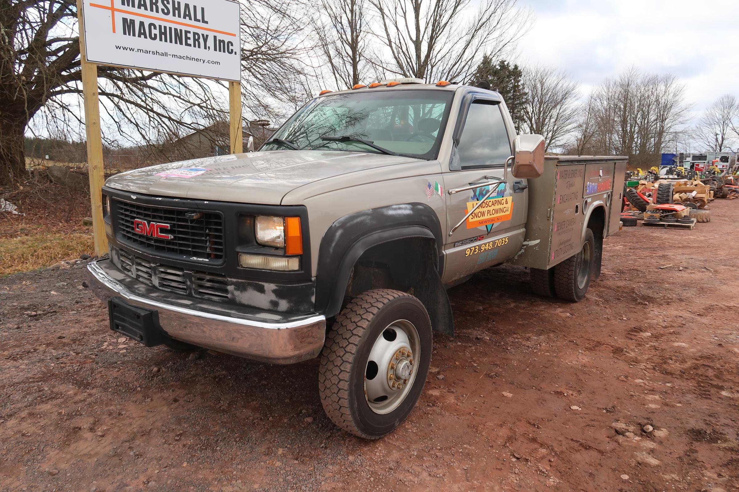 1999 GMC 3500 Service Truck WITH TITLE