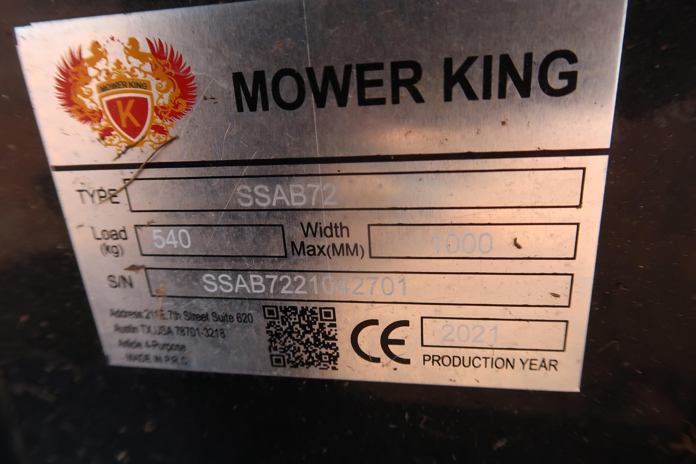 Mower King 72" Poly Broom