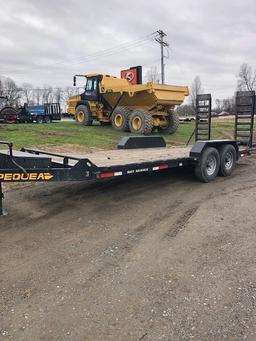 2023 PEQUEA TR102078S TRAILER WITH TITLE