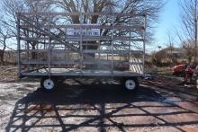 Wood Hay Wagon