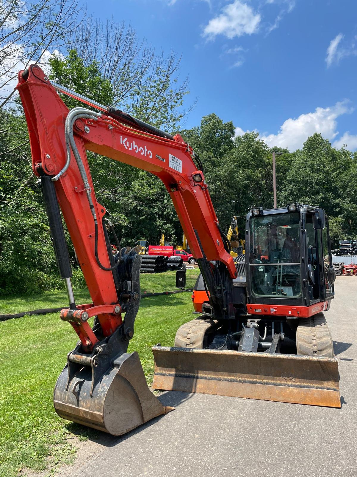 2022 KUBOTA KX080-4S2R3A EXCAVATOR