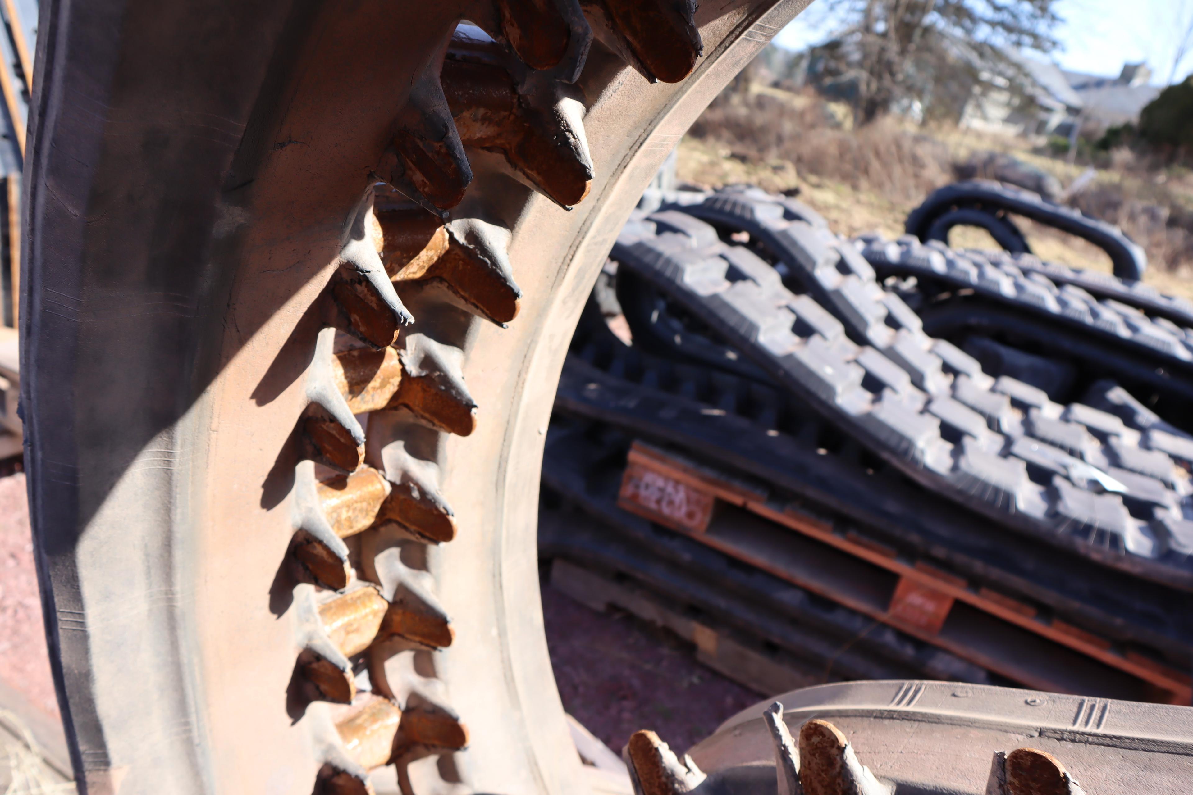 Used Set Of Bridgestone Kubota Tracks