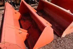 Kubota TL1746 72" PIn On Bucket